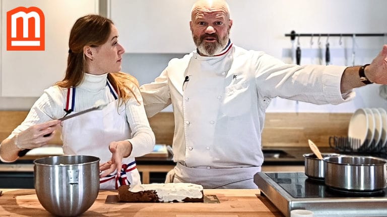 Recette Buche De Noel Foret Noire Philippe Etchebest